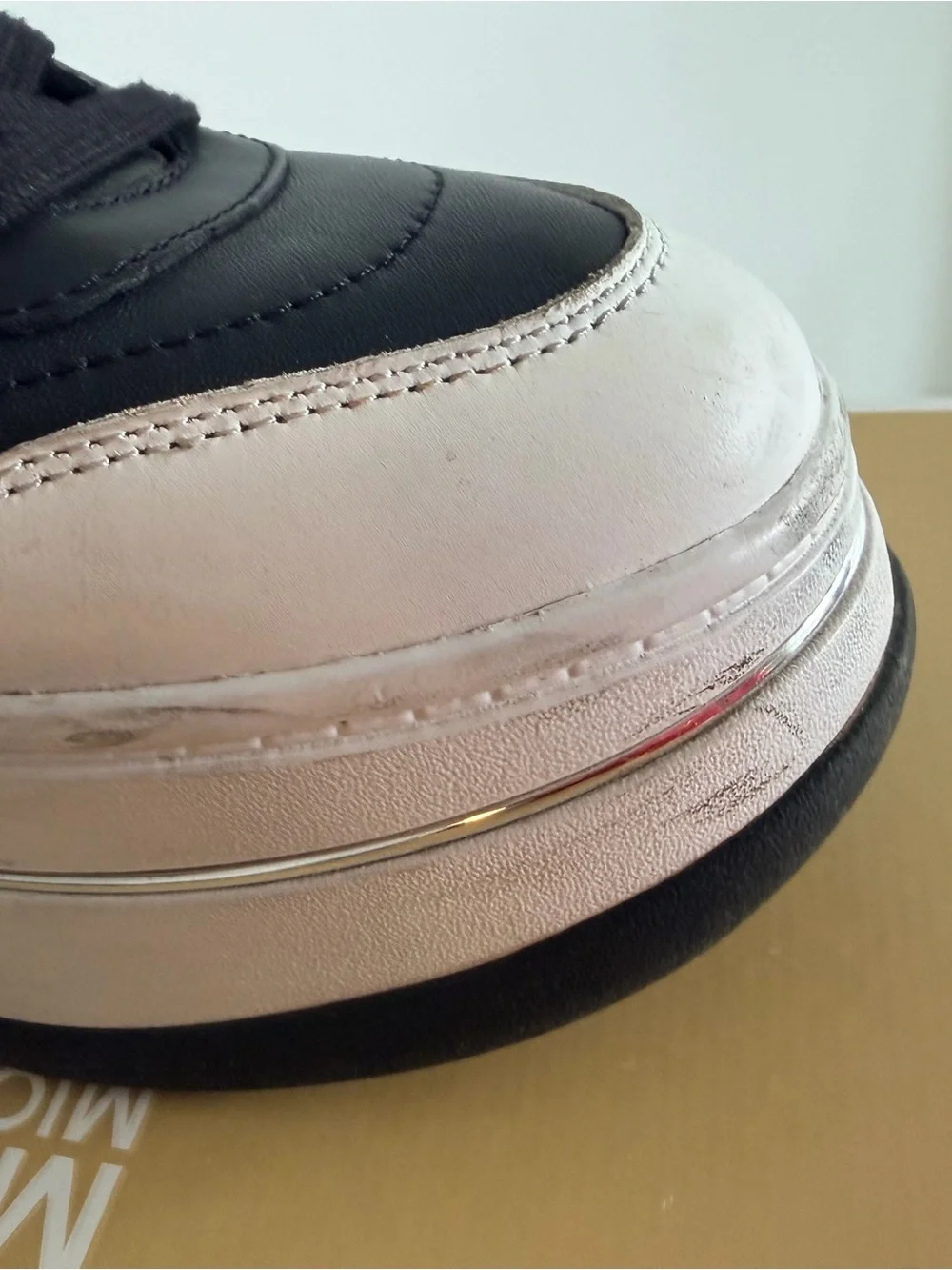 Michael Kors Black and White Womens Platform Sneakers size 9